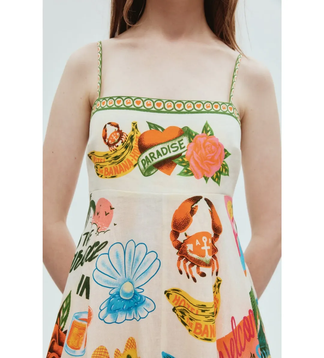 Alemais Paradiso Sun Dress Multi Size 6 for rent on The Volte - main image