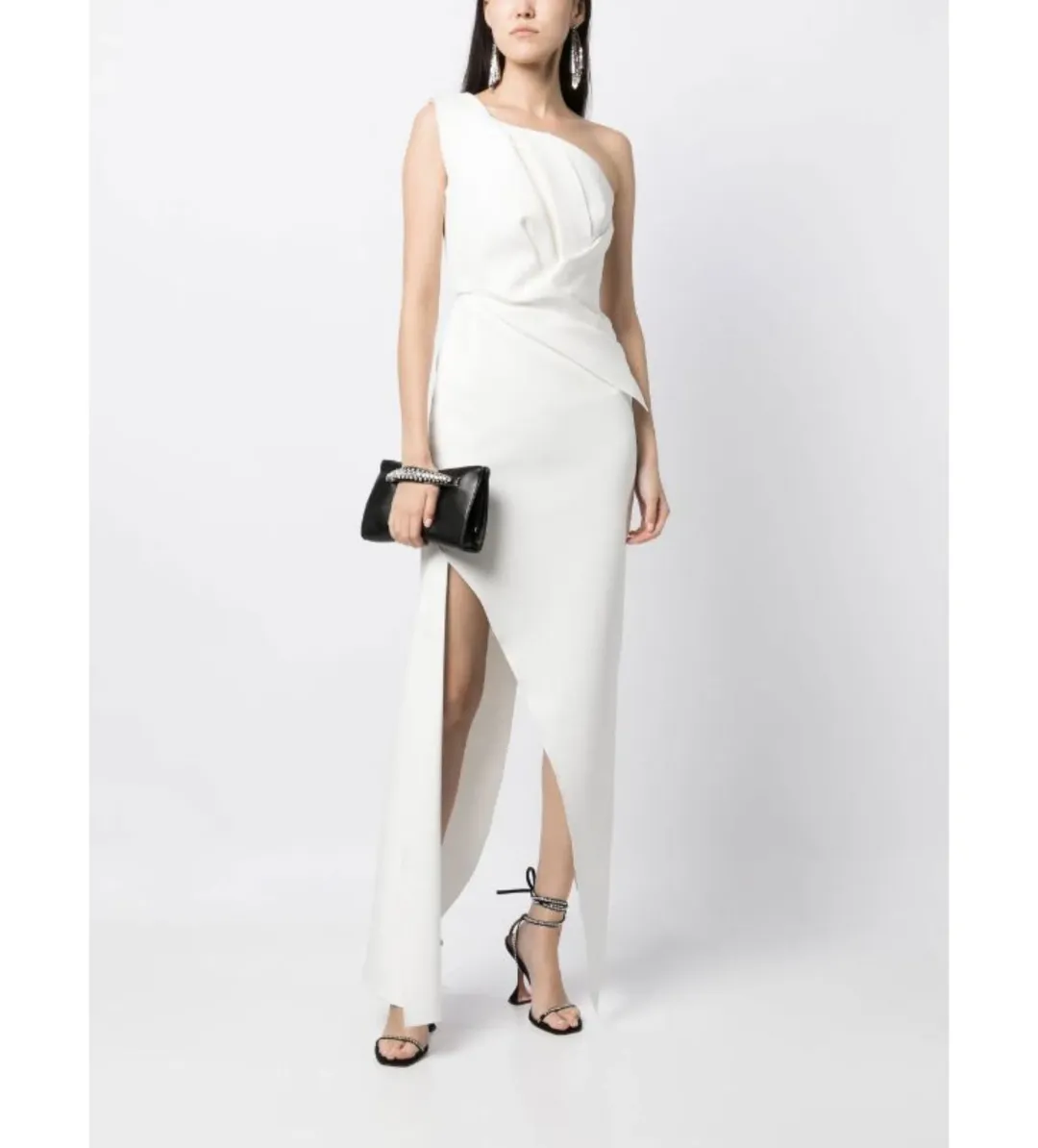 Rachel Gilbert Luna Gown in Ivory Size 4/AU14 for rent on The Volte - main image