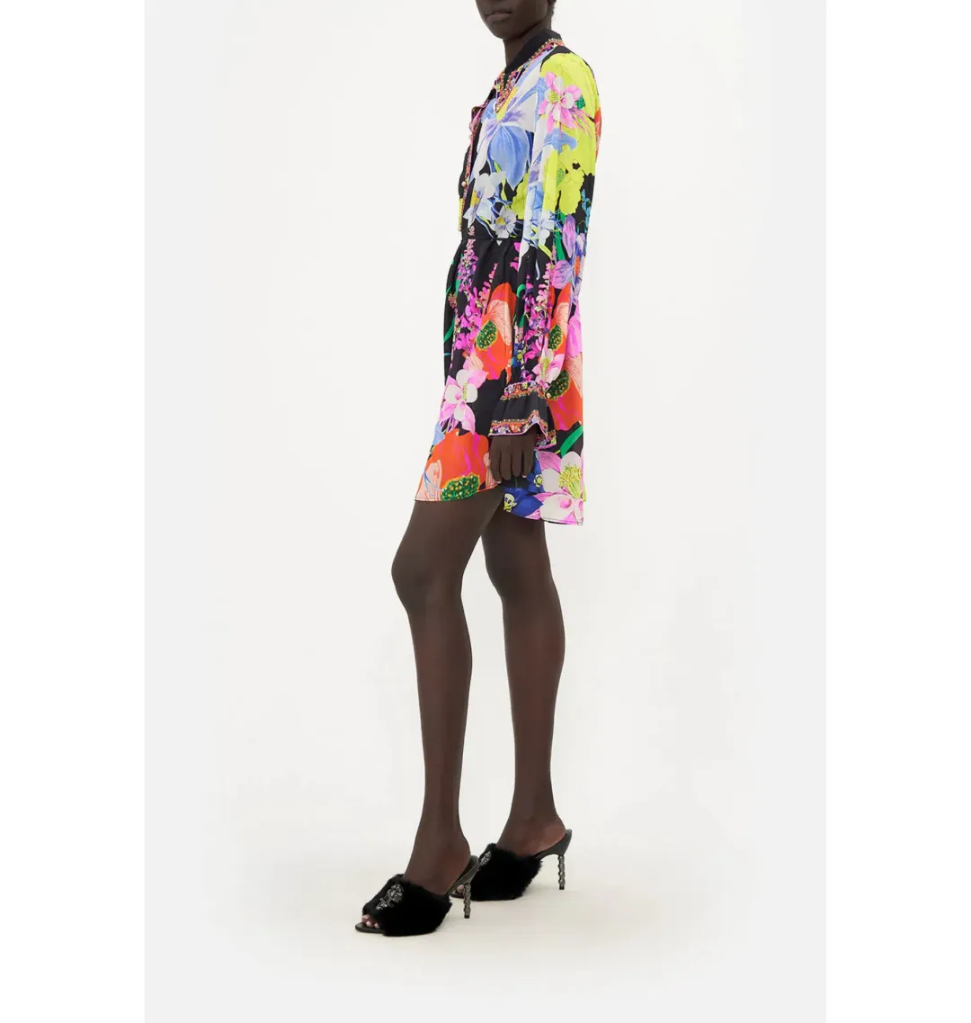 Camilla Shift Dress Away With The Fairies Print Size Small / AU 12 for rent on The Volte - main image