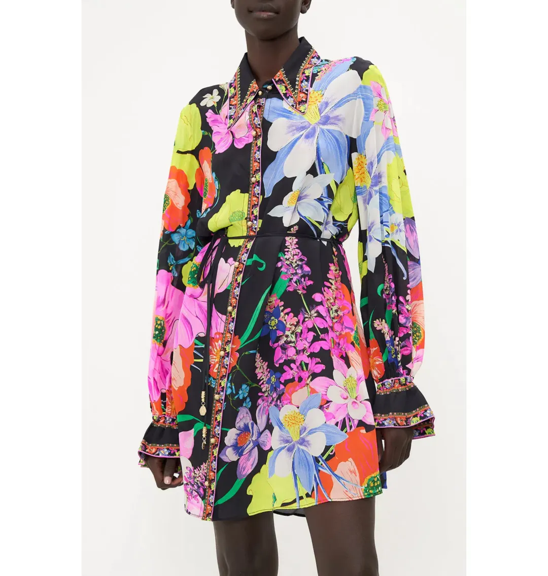 Camilla Shift Dress Away With The Fairies Print Size Small / AU 12 for rent on The Volte - main image