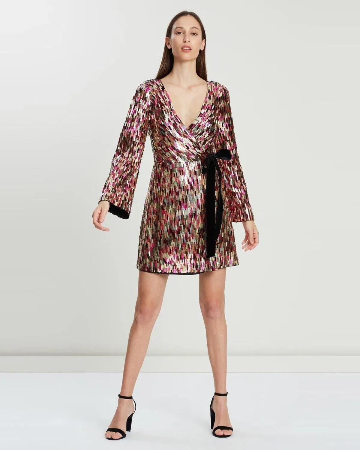 Rachel Gilbert Lilika Mini Dress Multi Size 5 / AU 16 for rent on The Volte - main image