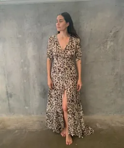 Spell Wild Ones Gown Animal Print Size M/AU 10 for rent on The Volte - image 3