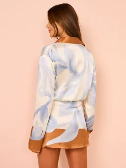 Sir the Label Sorrento Shirt Dress Print Size 8 for rent on The Volte - image 4