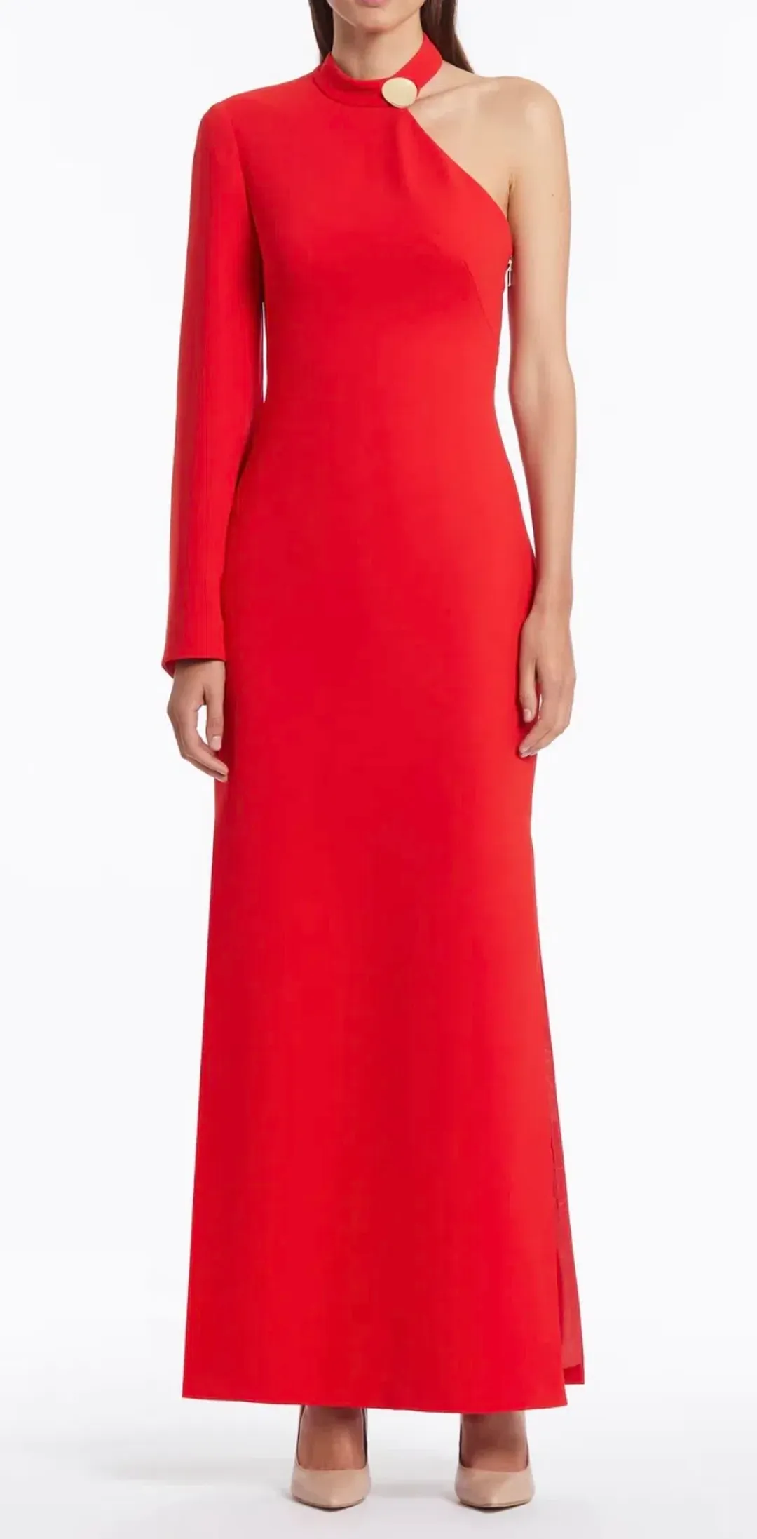 Carla Zampatti Hollywood Gown Red Size 8 for rent on The Volte - main image