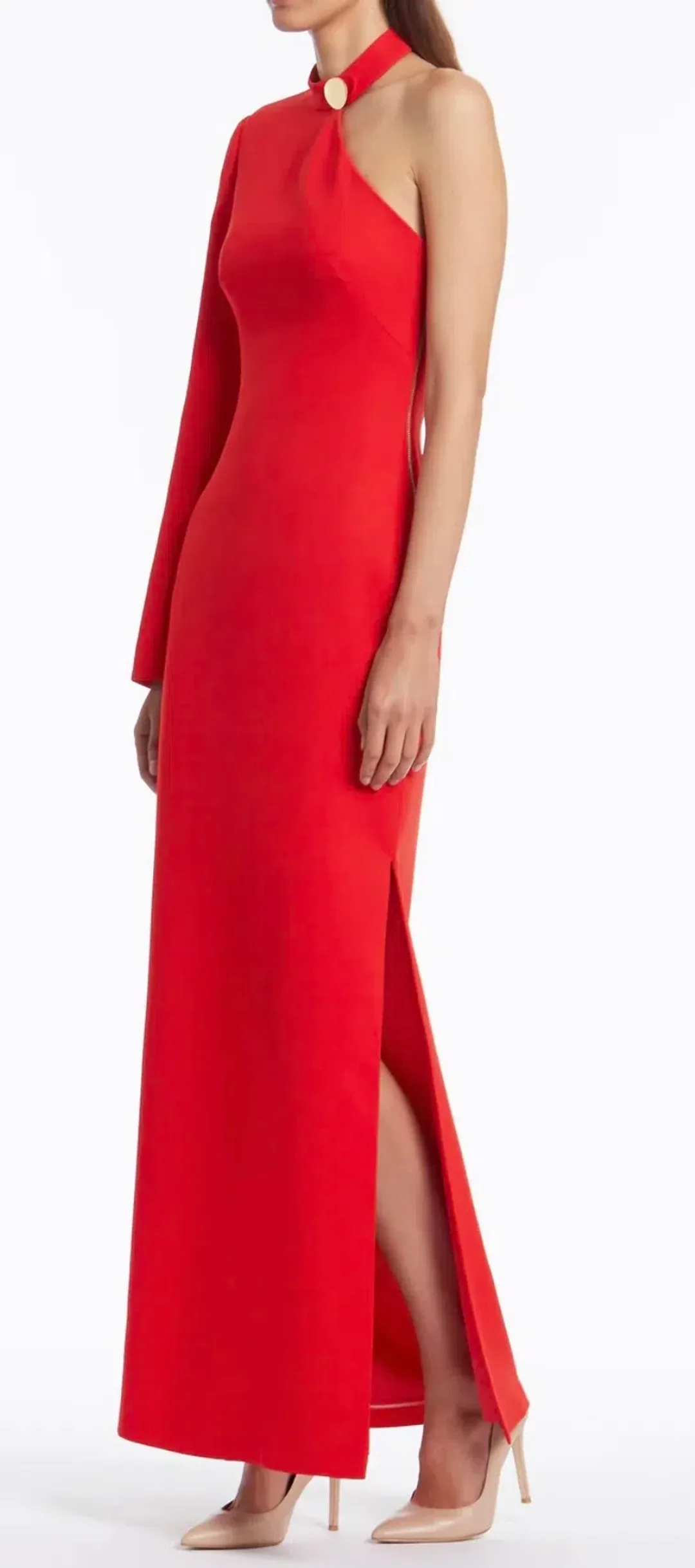 Carla Zampatti Hollywood Gown Red Size 8 for rent on The Volte - main image
