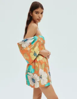 Alemais Piato Sculpt Mini Dress Multi Size 10 for rent on The Volte - image 3
