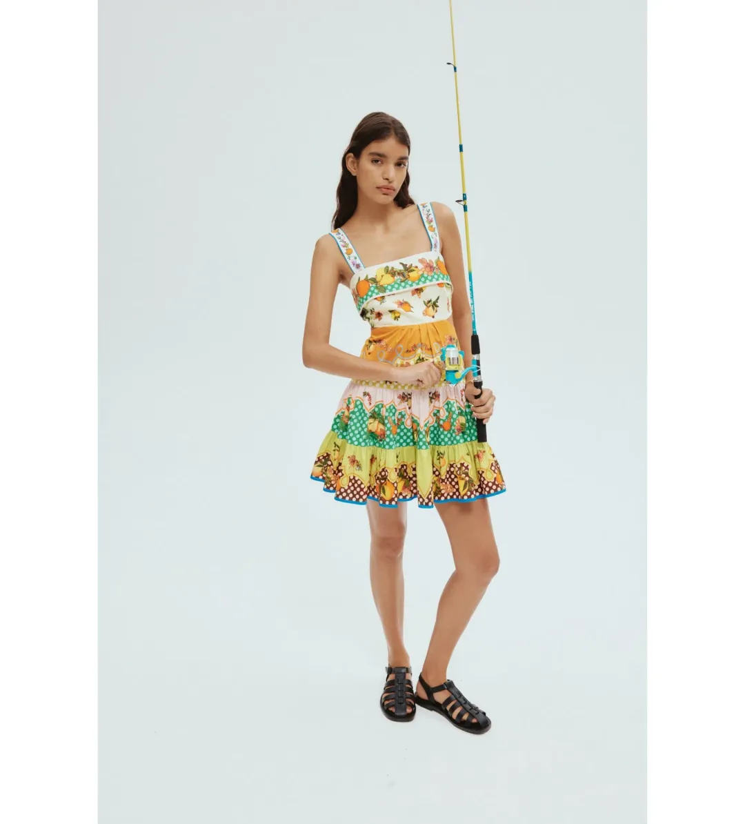 Alemais Lemonis Cut Out Mini Dress In Mutli Size 12 for rent on The Volte - main image