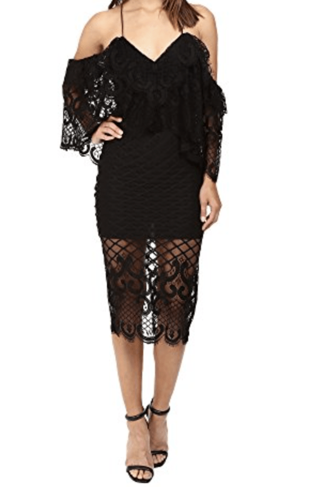Alice Mcall Black dress for rent on The Volte - main image