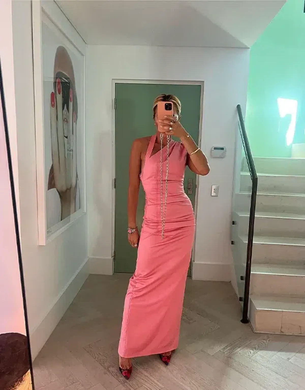 Sir the Label Giacomo Dress Pink Size 8 for rent on The Volte - main image