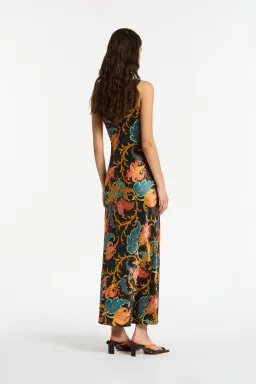 Sir the Label Artiste V Neck Slip Dress Deschamps Print Size 8 for rent on The Volte - image 2