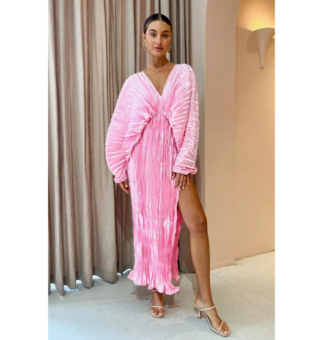 L’idée De Luxe Gown in Lipstick Pink Size 10 for rent on The Volte - main image