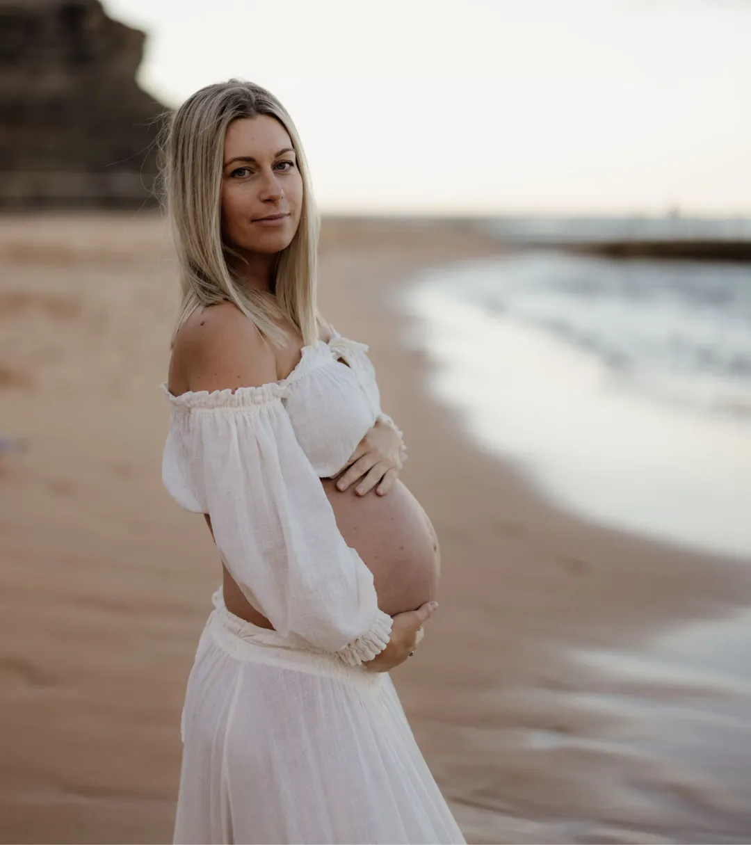 We Are Reclamation There Is Nothing Quite Like You Two Piece Ivory Gown One Size for rent on The Volte - main image