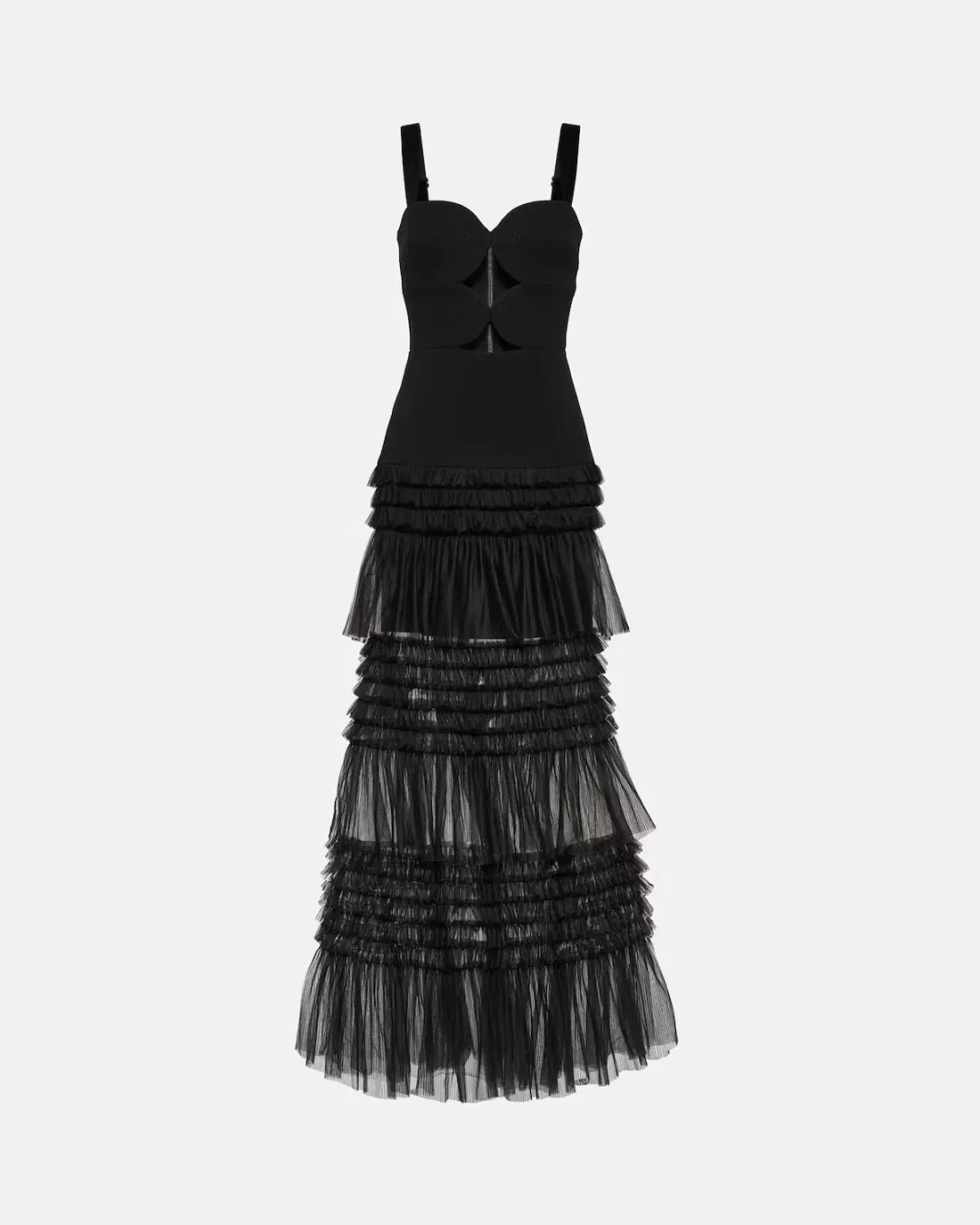 Rebecca Vallance Amelia Gown Black Size 8 for rent on The Volte - main image