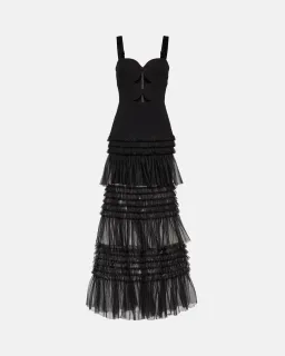 Rebecca Vallance Amelia Gown Black Size 8 for rent on The Volte - image 3