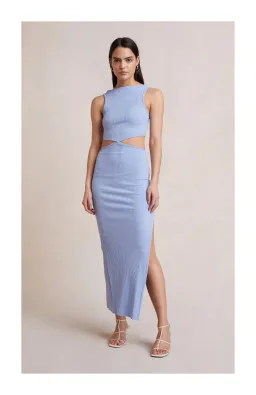 Bec & Bridge Cornflower Reba Midi Dress Blue Size 8 for rent on The Volte - image 1