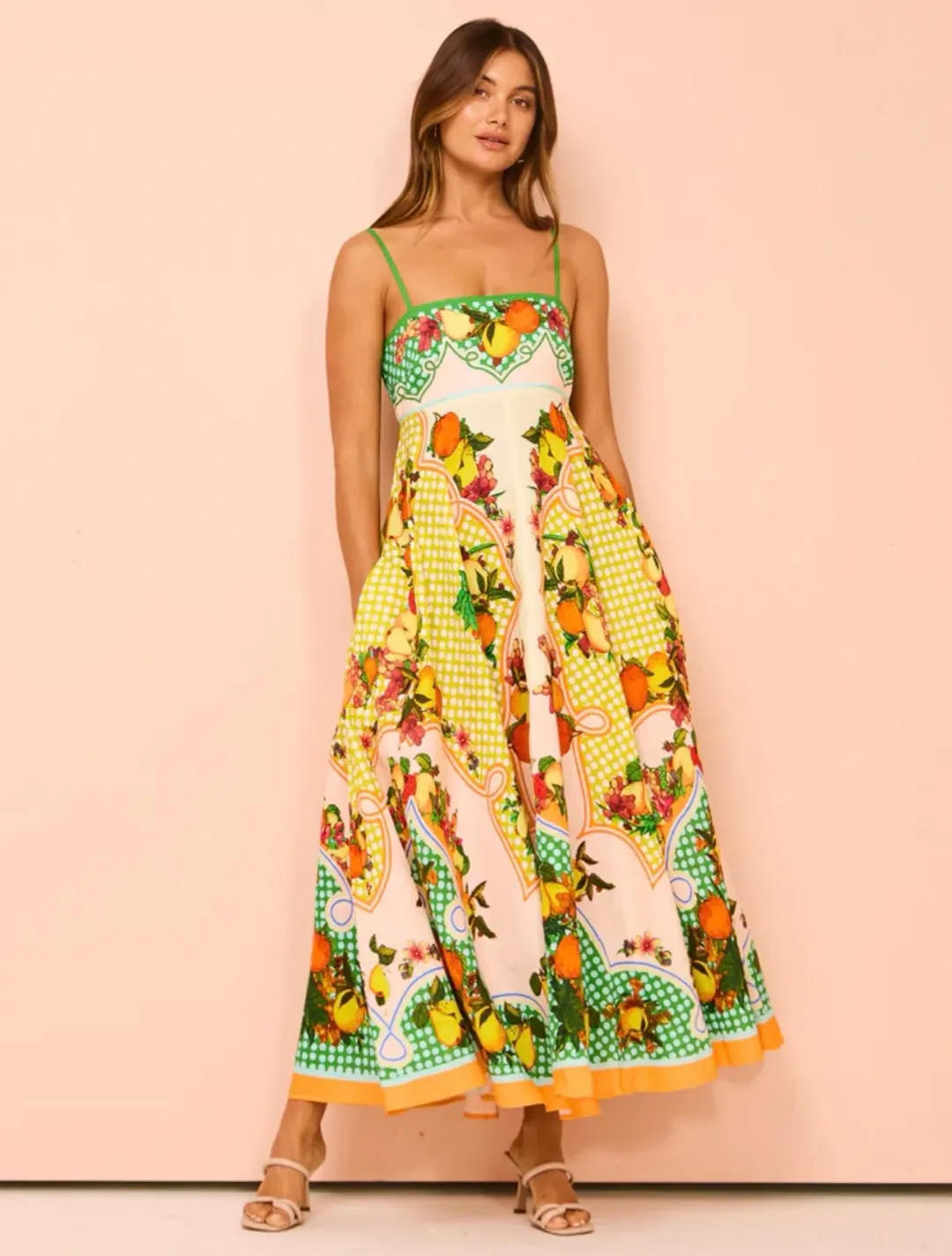Alemais Lemonis Sundress Multi Size 10 for rent on The Volte - main image
