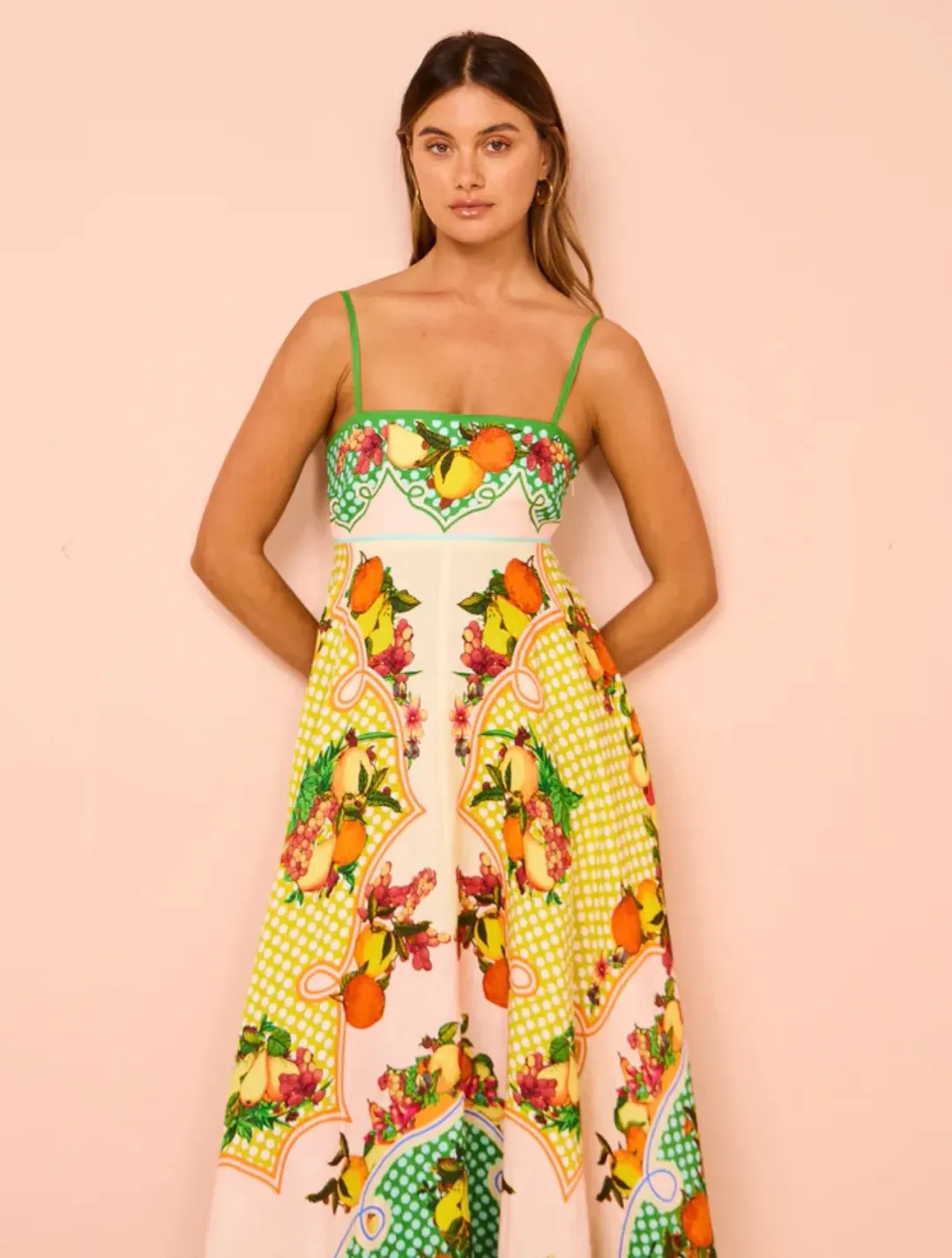 Alemais Lemonis Sundress Multi Size 10 for rent on The Volte - main image