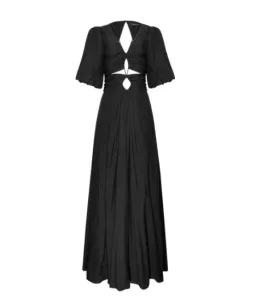 Magali Pascal The Pallida Maxi Dress Black Size 12  for rent on The Volte - image 4