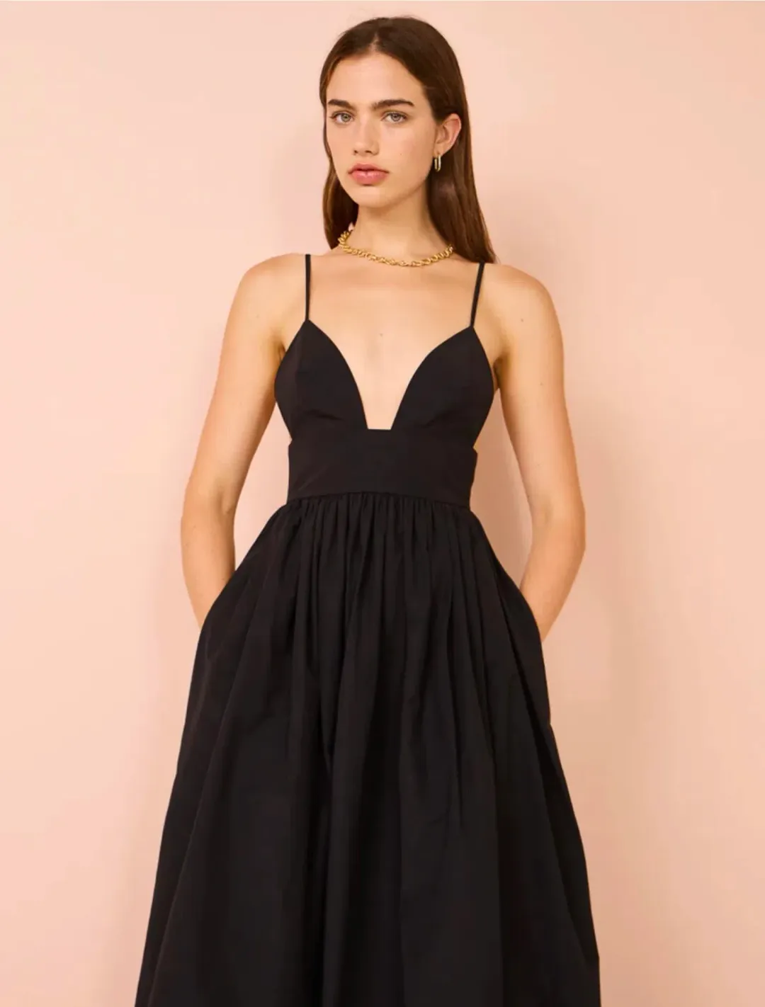 Auteur Studio Sophia Dress  Black Size 8 for rent on The Volte - main image