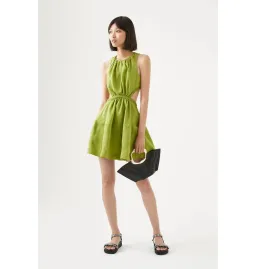 Aje Voyage Braided Mini Dress in Green Size AU 10 for rent on The Volte - image 1