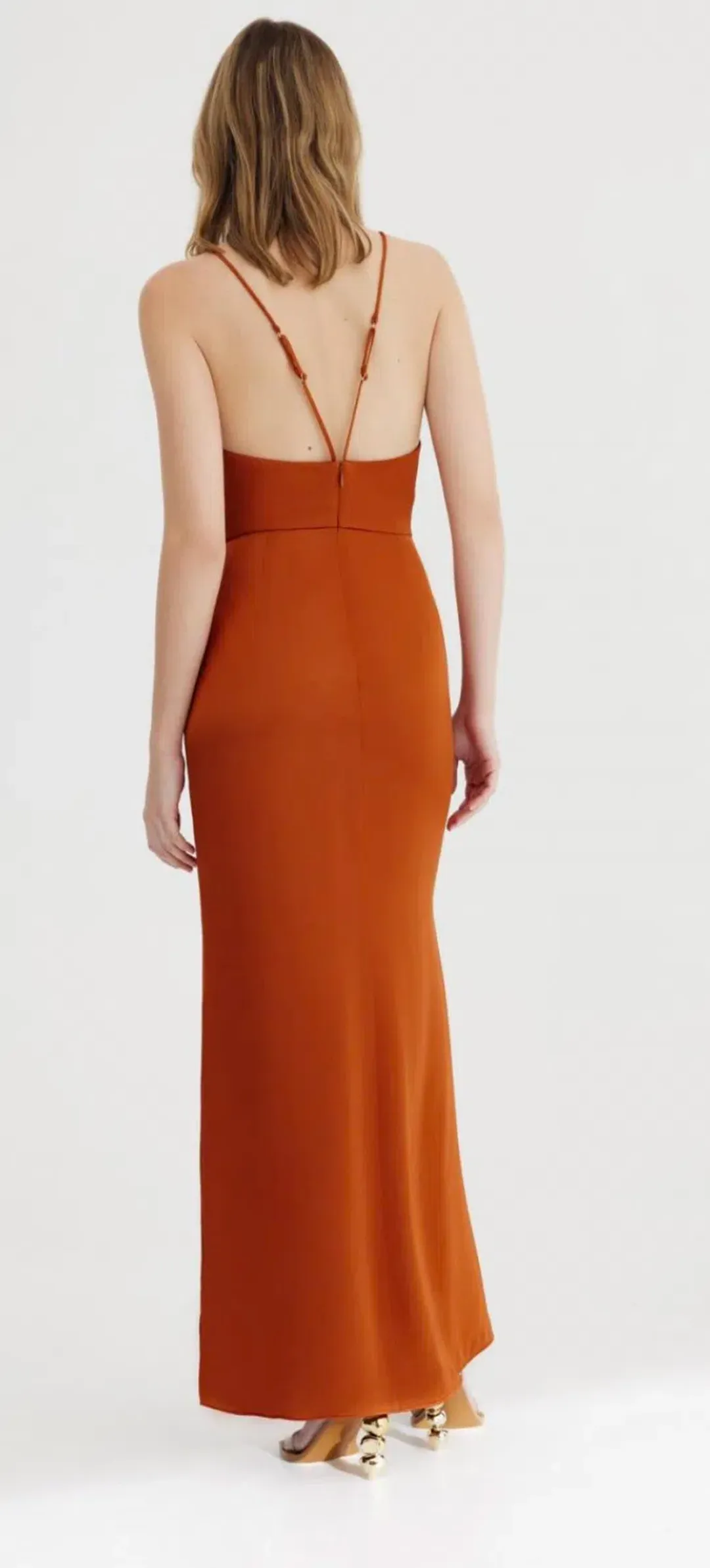 Significant Other Aria Dress in Clay Size 8 for rent on The Volte - main image