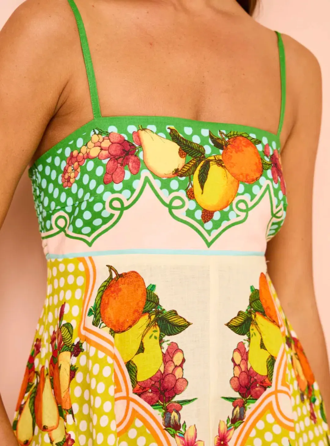 Alemais Lemonis Sundress Multi Size 8 for rent on The Volte - main image