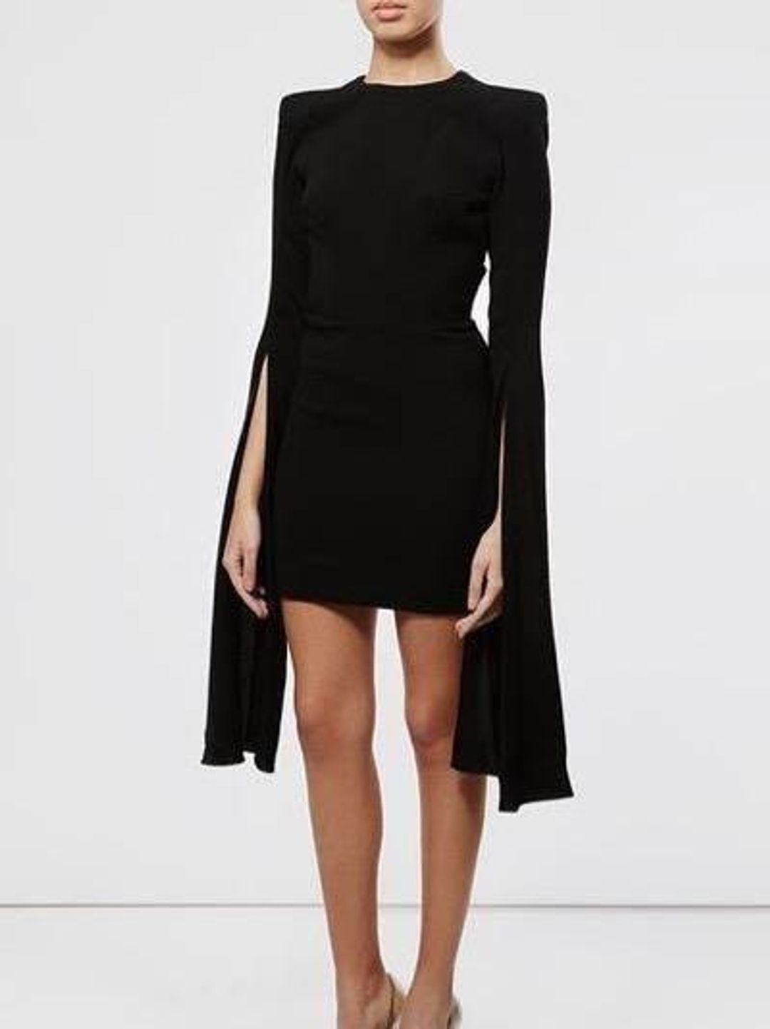 Alex Perry Jade Dress Black Size 8 for rent on The Volte - main image