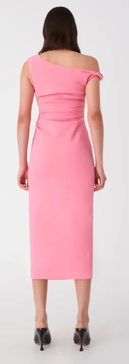 Misha Alaska Midi Dress Tulip Pink Size 8/S for rent on The Volte - image 3
