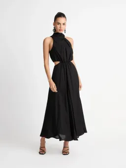 Sheike Amelia Maxi Dress in Black Size AU 8 for rent on The Volte - image 1