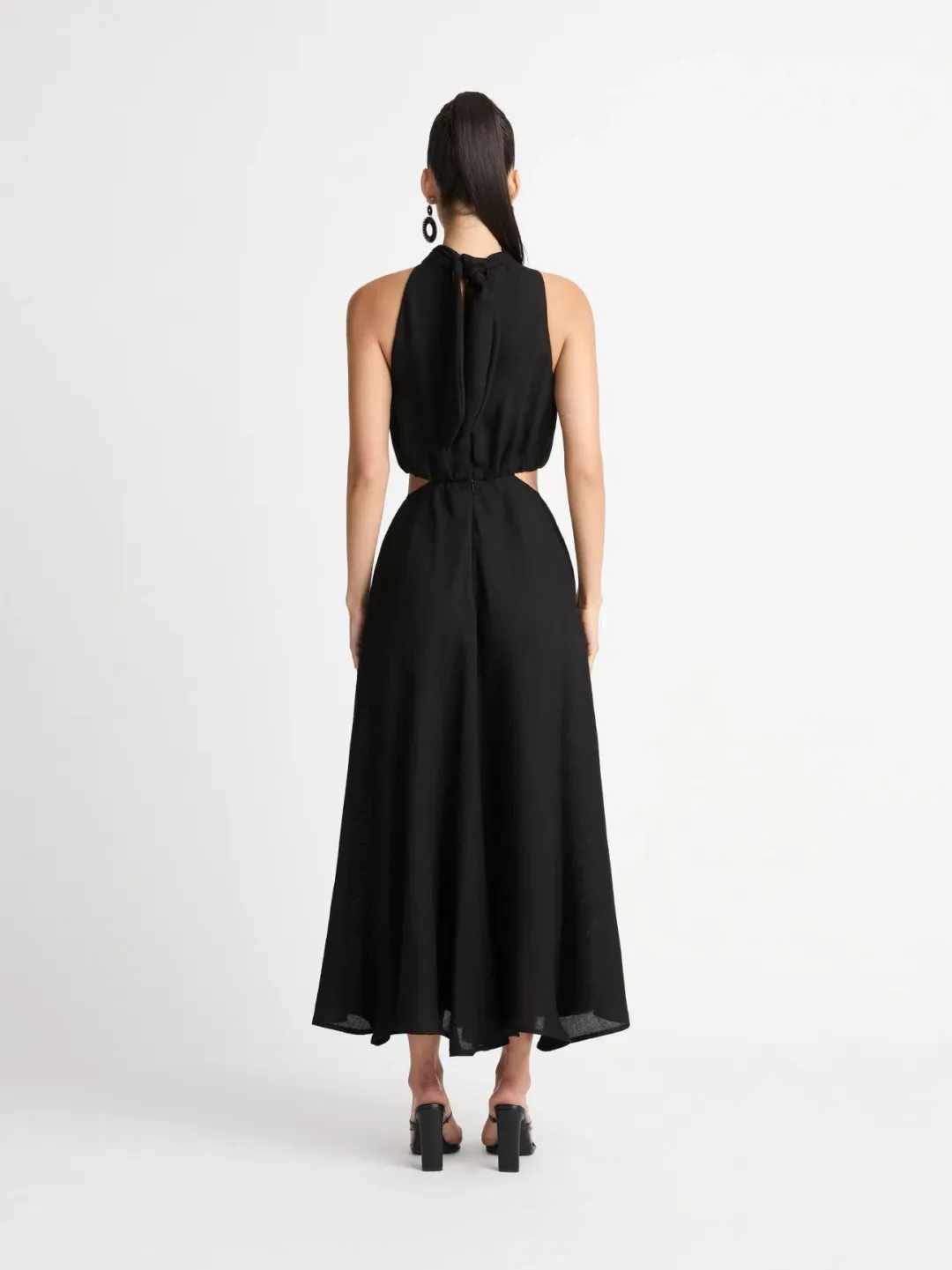 Sheike Amelia Maxi Dress in Black Size AU 8 for rent on The Volte - main image