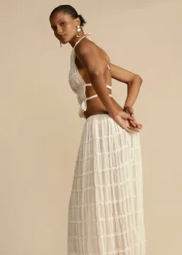 Arcina Ori Juliette Top and Skirt Cream Size S / AU 6-8 for rent on The Volte - image 15