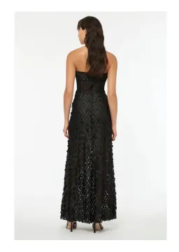 Manning Cartell Supreme Extreme Strapless Gown Black Size 8 for rent on The Volte - image 2
