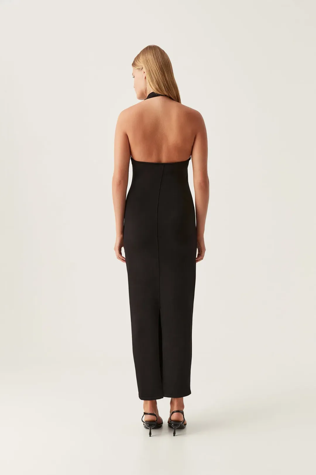 Aje Enigma Dress Black Size 10 for rent on The Volte - main image