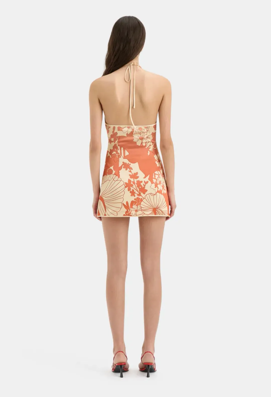 Cosmo Twist Mini Dress for rent on The Volte - main image