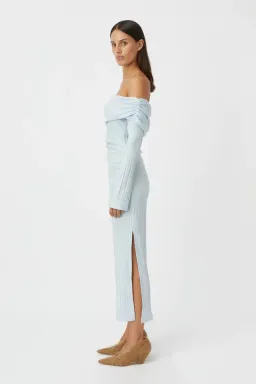 Camilla and Marc Shaw Midi Dress in Sky Blue Size 10 for rent on The Volte - image 2