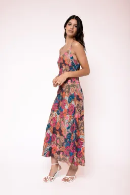 Kachel Lina Midi Slip Dress in Enchanted Garden Size M / AU 10 for rent on The Volte - image 2