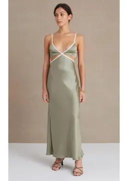 Bec & Bridge Veronique Dress in Sage Size 8 for rent on The Volte - image 1