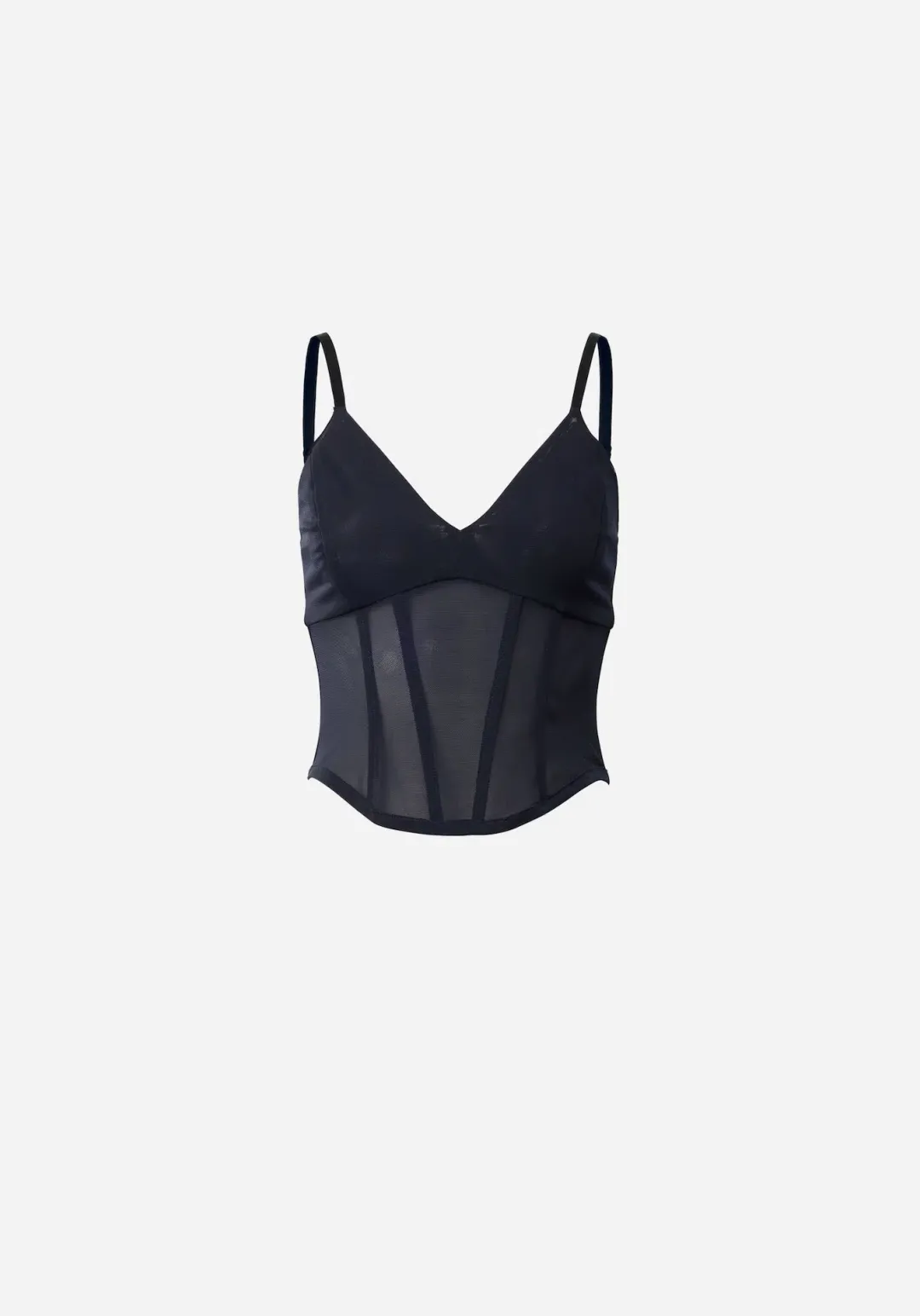 Viktoria and Woods Omega Bustier Midnight Blue Size 6 for rent on The Volte - main image