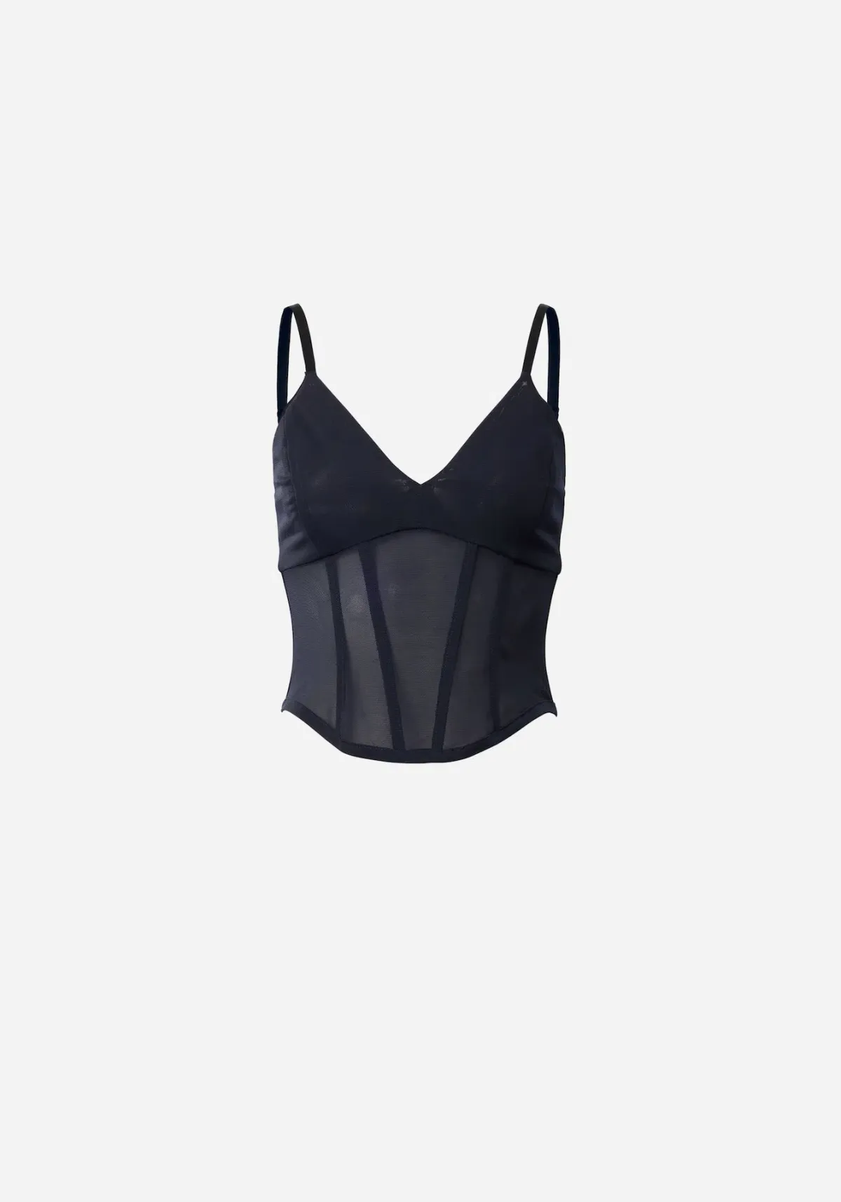 Viktoria and Woods Omega Bustier Midnight Blue Size 6 for rent on The Volte - main image