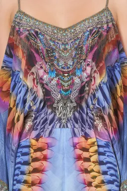 Camilla Franks Drop Shoulder Playsuit Love On The Wing Print Size M /AU 12 for rent on The Volte - image 6