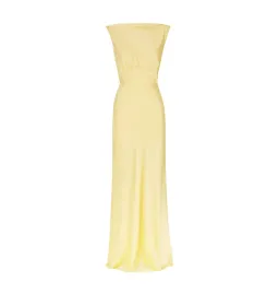 Hansen and Gretel Clara Bias Dress in Butter Size AU 8 for rent on The Volte - image 5