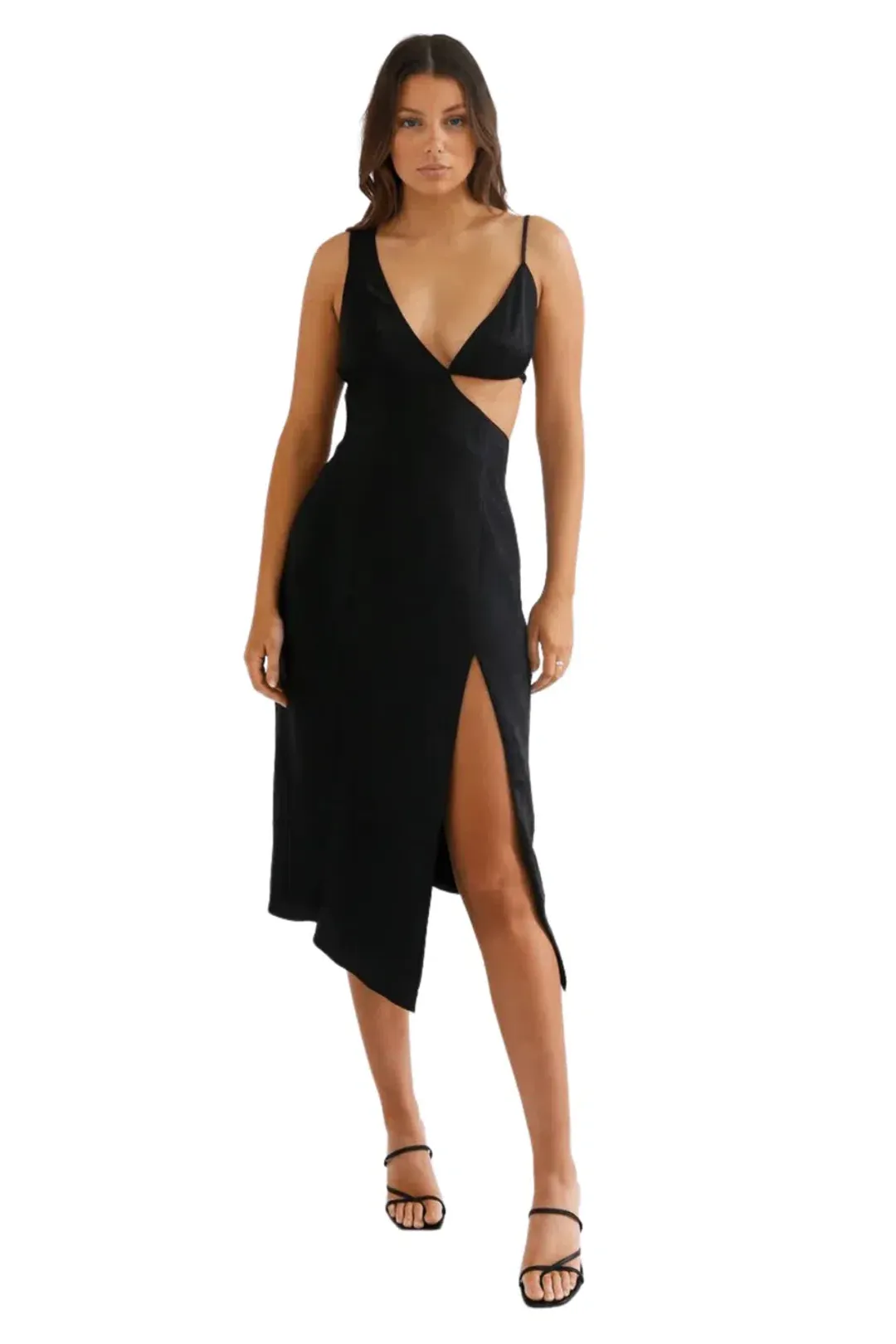San Sloane Orisis Dress in Black Size L / AU 12 for rent on The Volte - main image