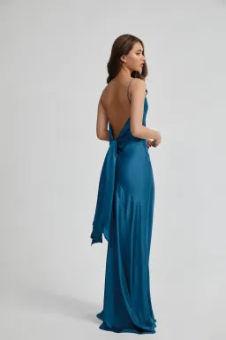 Lexi Romy Dress in Teal Size 12 for rent on The Volte - image 3
