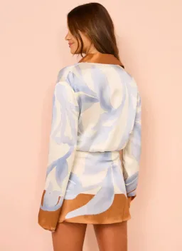 Sir the Label Sorrento Shirt Dress Scarpia Print Size 8 for rent on The Volte - image 6