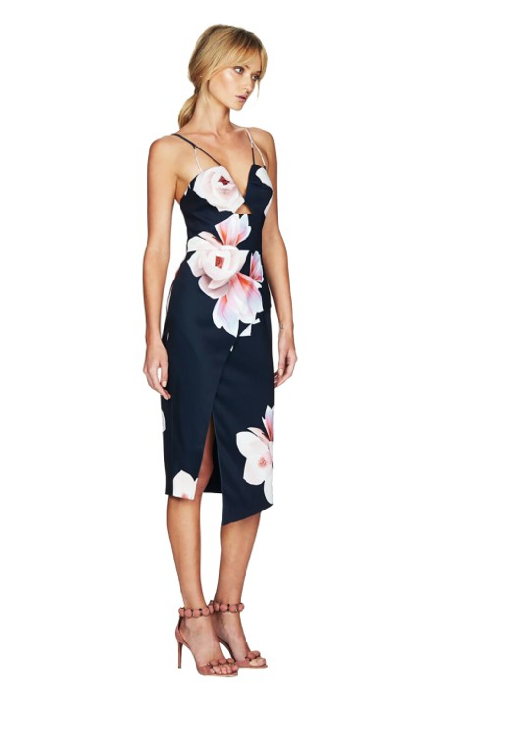 FLORAL AFFAIR PRINT FLORAL AFFAIR MIDI DRESS - TALULAH for rent on The Volte - main image