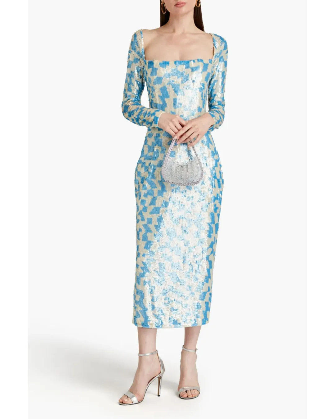 Rachel Gilbert Teddi Gown Blue Size 3 / AU 12 for rent on The Volte - main image