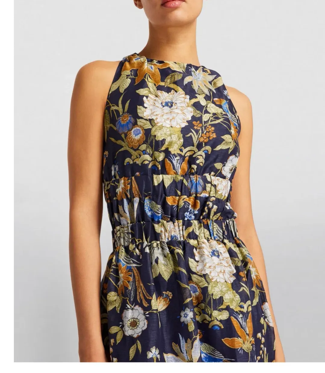 Sir the Label Lilian Cross Back Dress Delia Floral Size 0/ AU 6 for rent on The Volte - main image