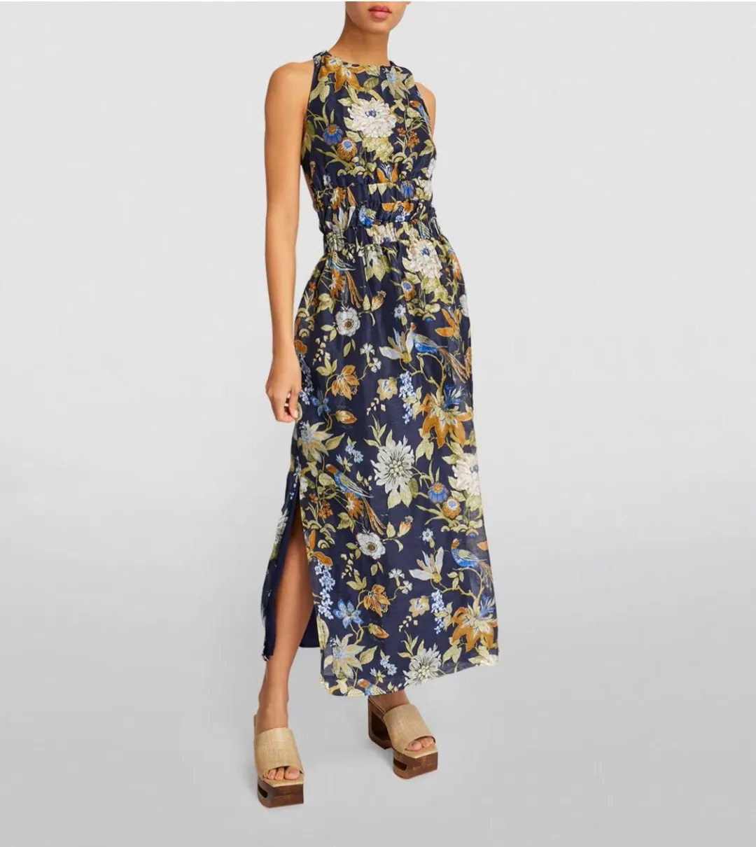 Sir the Label Lilian Cross Back Dress Delia Floral Size 0/ AU 6 for rent on The Volte - main image