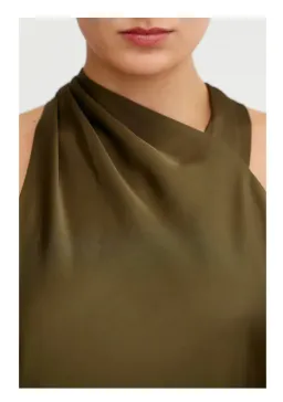 Significant Other Annabel Dress Khaki Size 10 for rent on The Volte - image 4