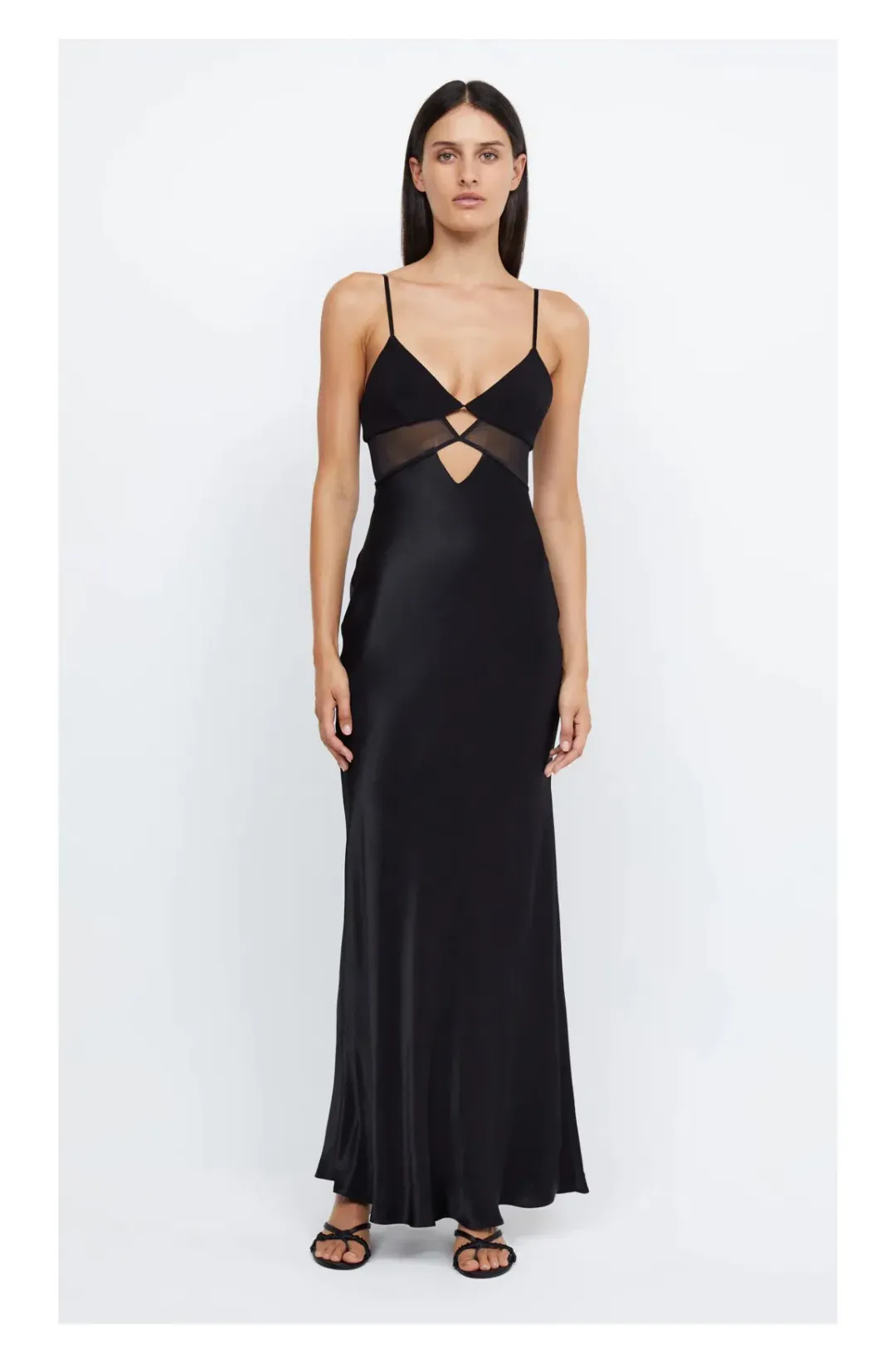 Bec and Bridge Ashton Cut Out Dress Black Size 6 for rent on The Volte - main image